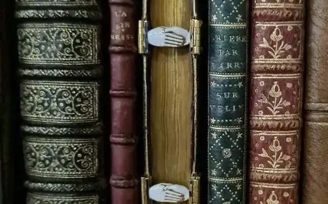 Manuscrits rares et reliures historiques à l'exposition Trésors restaurés : Hommage aux mécènes bibliophiles.