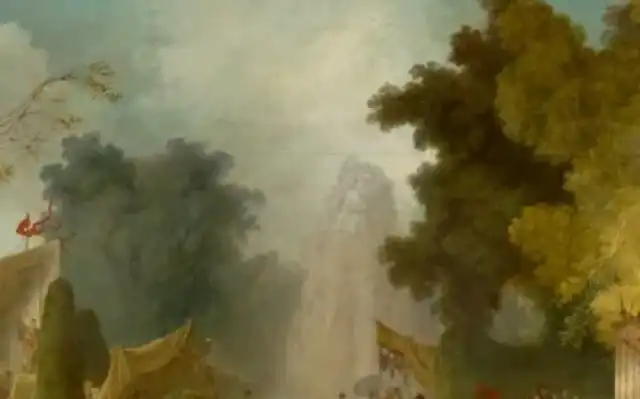 18e-eeuwse landschappen en plannen bij Tuinen van de Verlichting: 1750-1800 in het Kasteel van Versailles.