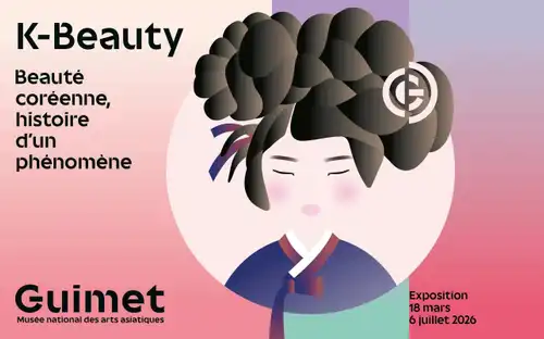 Antieke Koreaanse accessoires en schilderijen bij K.Beauty. Koreaanse Schoonheid, verhaal van een fenomeen in Guimet.