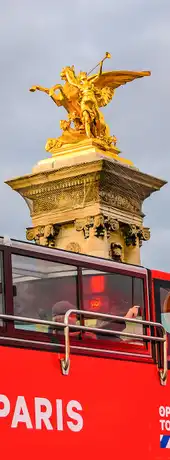 Visite touristique de Paris en bus à impériale Big Bus Hop-on Hop-off en 2026